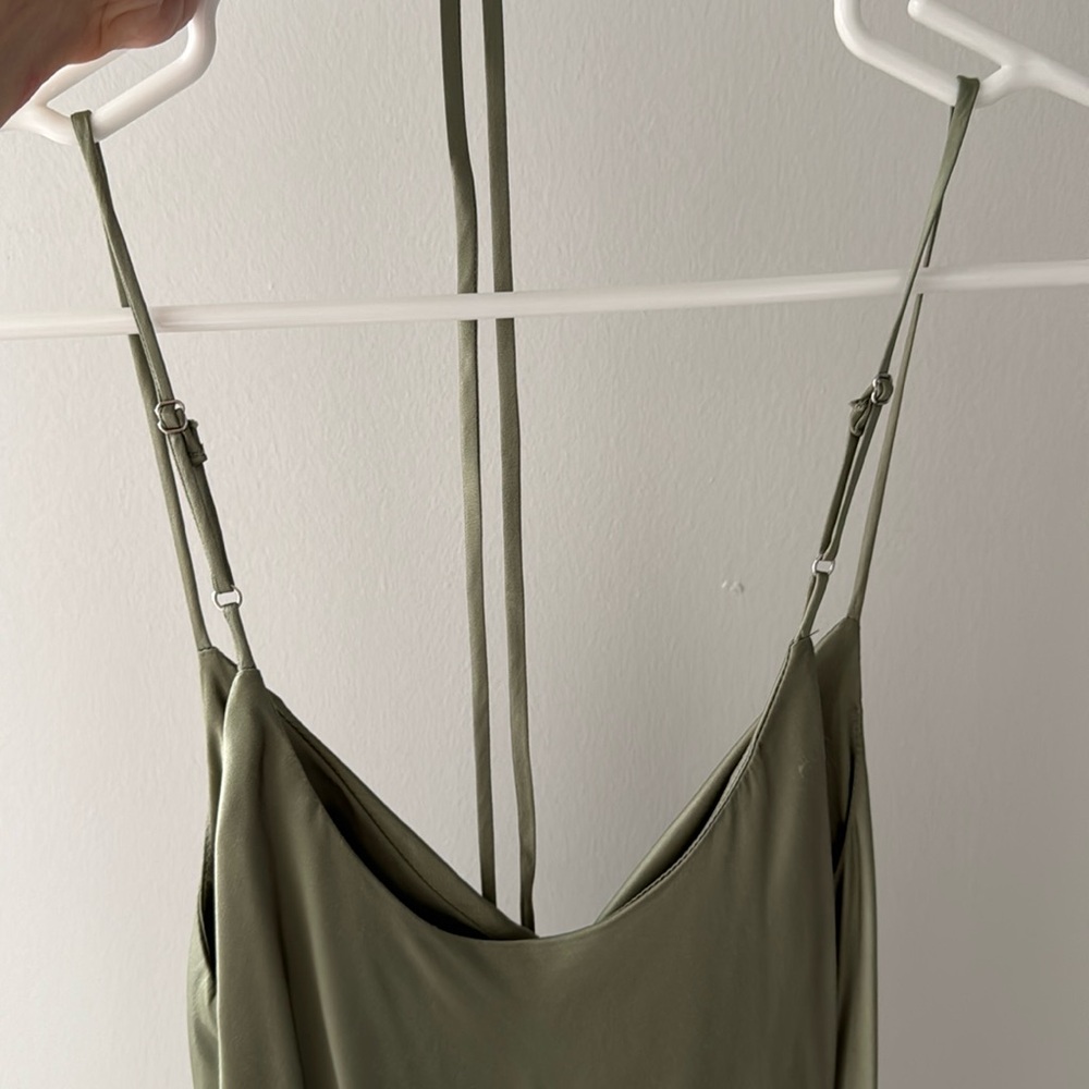 Park & Fifth Sage Green Dress - Picture 2 of 6